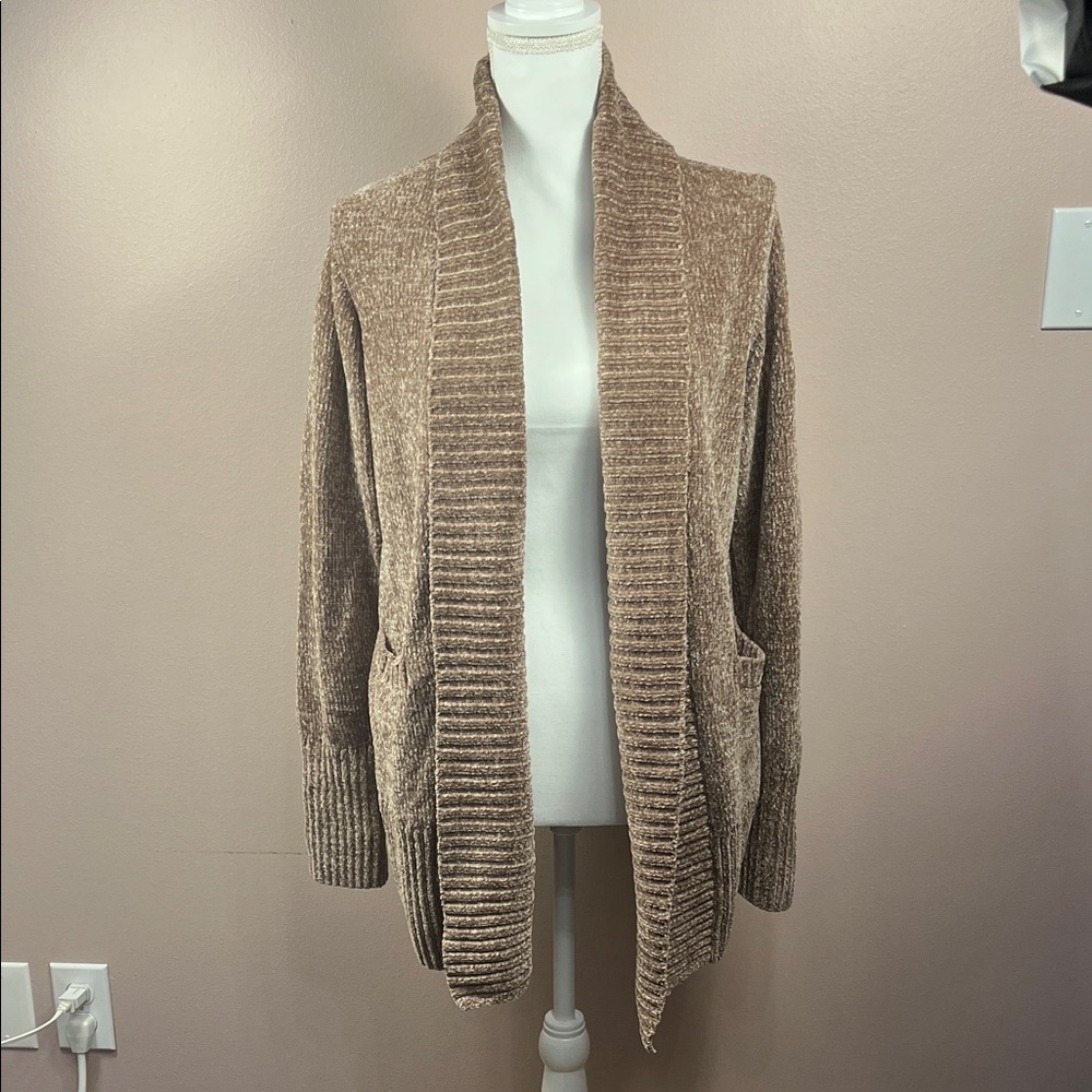 Orvis Women's Tan Cardigan Sweater
